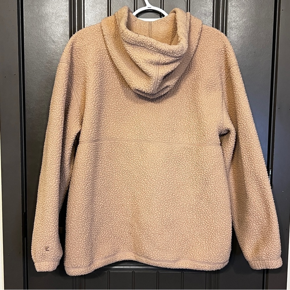 Everlane Renew Brown Hoodie Size Small - Picture 2 of 5